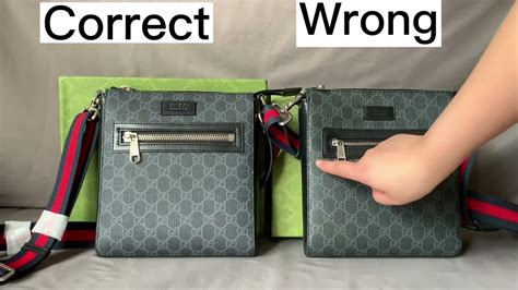 authentic gucci bag vs fake|knock off gucci luggage set.